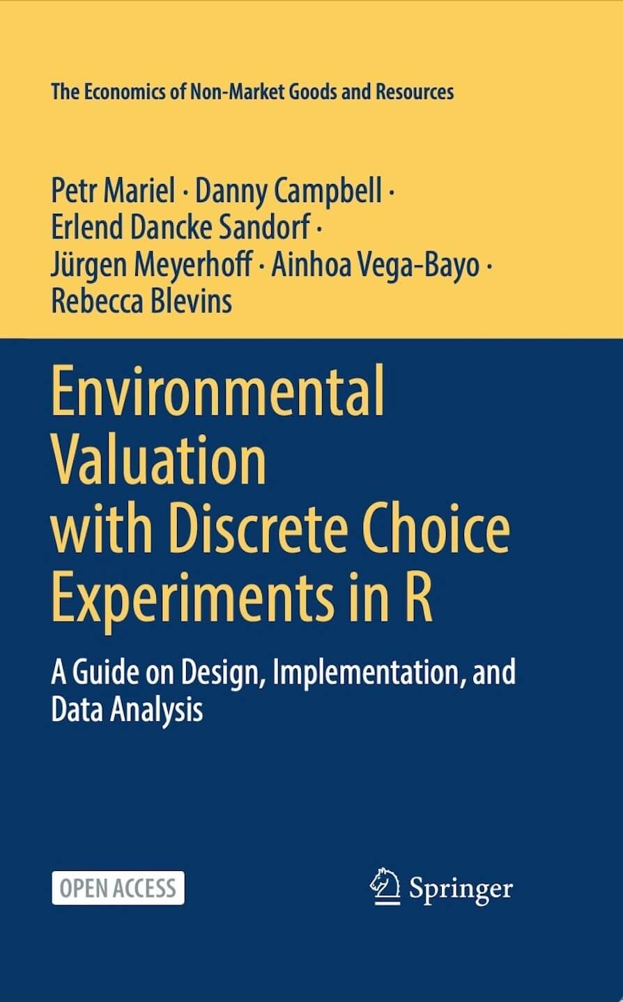 Environmental Valuation with Discrete Choice Experiments book cover
